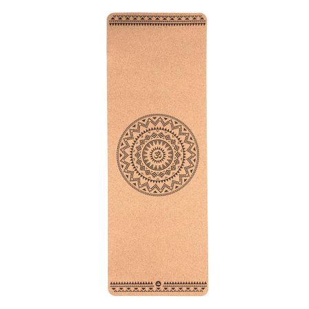 Cork Yoga Mat "Om Mandala"