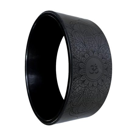 Mandala polyurethane yoga wheel 32 cm